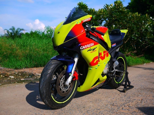 ขาย cbr400 พร้อมทะเบียนแท้ แฟริ่ง Cbr1000 2008 พร้อมครอบถัง ท่อสูตร เครื่องดี