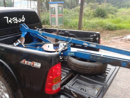 ขายแล้ว ขอบคุณ พี่อิทธิพล อ.โพธิ์ชัย จ.ร้อยเอ็ด มารับหางไถ3จาน ไคเฮงหลี จักรกล  รุ่นใหม่สภาพสวยถึงที่ร้าน