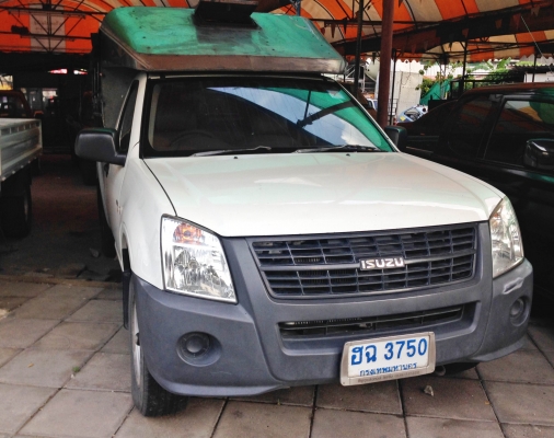 ขายรถยนต์ Dmax ปี 2007  มีหลังคา เครื่องดีเซลเดิม สภาพดีมากพร้อมใช้งาน