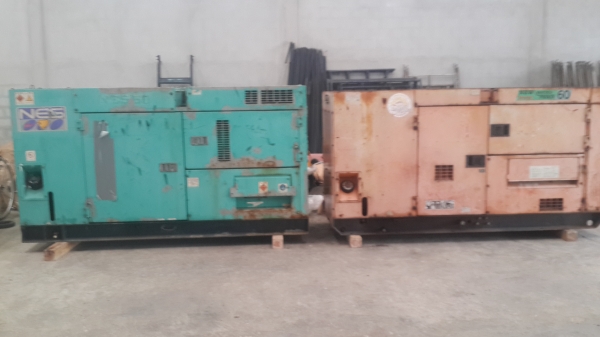 Re: ขายเครื่องปั่นไฟเหมา 2 ตัว 60 KVA  DENYO+NIPPON SHARYO
