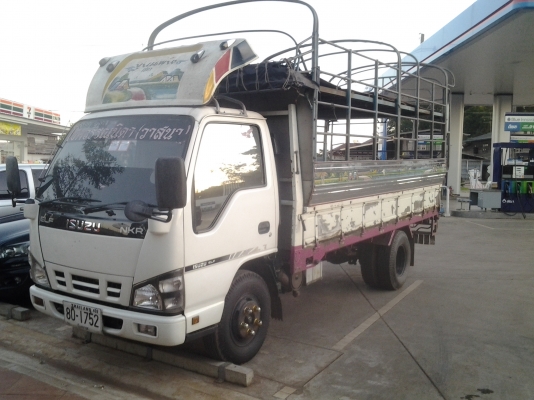 ISUZU    NKR  130  เทอร์โบ  ปี52   ยาว  4เมตร30 ทะเบียนพร้อม