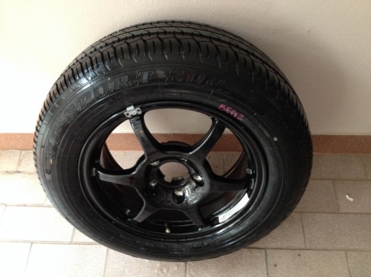 ล้ออะไหล่ BENZ ขอบ15 ของเก่าญี่ปุ่นสภาพสวยๆ