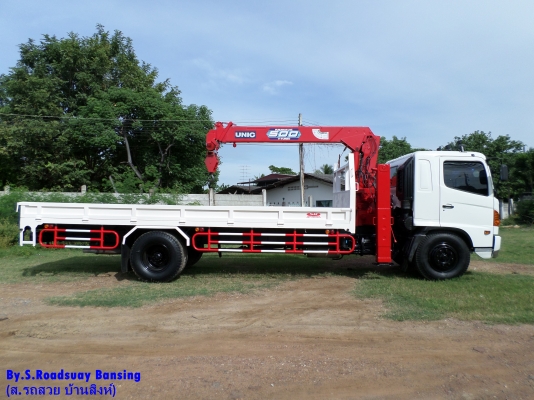 ขาย 6 ล้อ ฮีโน่  เมก้า เครน 5 ตัน  212 แรง ยาว 7.20 ม.ปี 2005 สภาพเดิม สนใจชมรถก่อนได้ครับ ติดต่อ 081-9425443