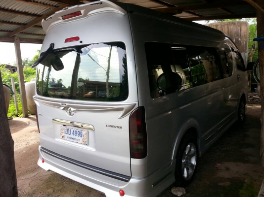 ขายรถตู้TOYOTA COMMUTER D4D ปี2012 แต่งชุดVIPชุดใหญ่เต็มชุด เครื่องVVT-i เครื่องดี ภายในสวยมาก สภาพเหมือนใหม่พร้อมใช้งาน เอกสารพร้อมโอน สนใจโทร090-8588220คุณนะ ID:narong498 หรือwww.truck.in.th/498