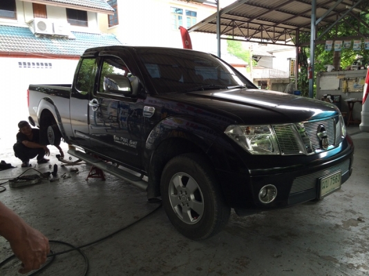 รับแก้ปัญหาช่วงล่าง รถกระบะ Navara by Shock Profender