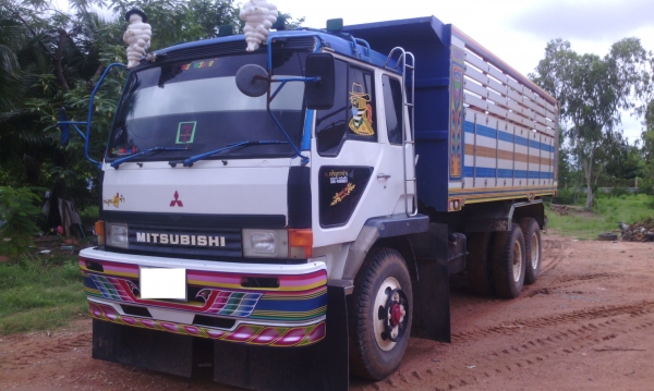 MITSUBISHI  FN527 TF 28xx 220 แรงม้า 10 ล้อ 2 เพลา ดัมพ์ กระบะอลูมิเนียม