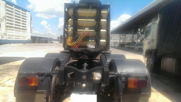 ขายรถสิบล้อหัวลาก HIno MEGa FM1J 260แรง ปี 53 NGV โรงงานรถพร้อมใช้งาน