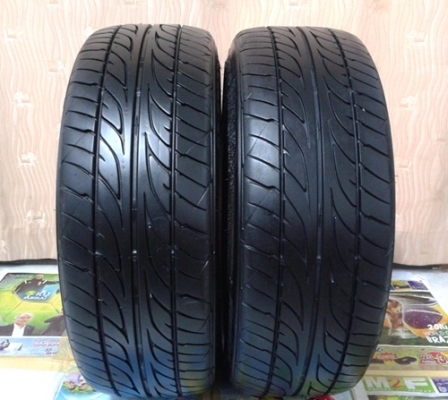 ยาง,205-45-17 DUNLOP-703 สภาพดีปี12แก่ๆไม่ปะหนึ่งคู่ 2,500