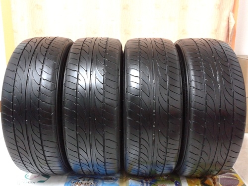 ยาง,215-45-17 DUNLOP-703 กลางปี12สภาพดีสี่เส้น 3,900
