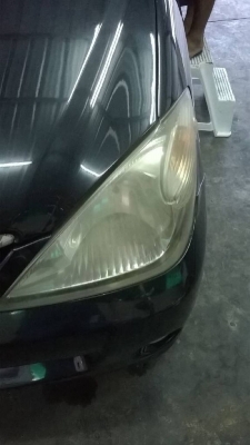 รีมขัดไฟเหลืองขุ่นมัว รถยนต์ รถมอเตอร์ไซค์ ใสขึ้นได้ในขั้นตอนเดียว