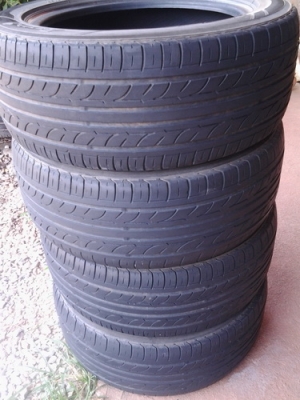 ยาง yokohama earth 1 ขนาด 195/55/15 ปี 11