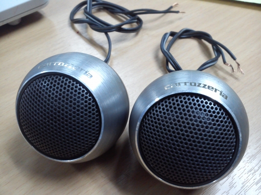 ทวิสเตอร์แบบโดมผ้า Carrozzeria Pioneer ทวิสเตอร์แบบโดมผ้า Carrozzeria Pioneer