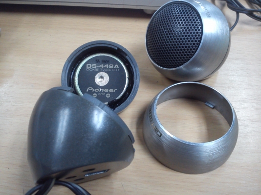 ทวิสเตอร์แบบโดมผ้า Carrozzeria Pioneer ทวิสเตอร์แบบโดมผ้า Carrozzeria Pioneer