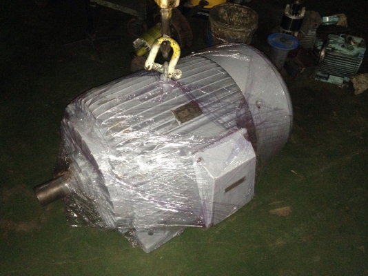 ขายมอเตอร์ Elektrim 125 HP. 1450RPM. 380/660V made in Poland สภาพดีเดิมๆ(ทำสีใหม่) วิ่งนิ่ม พร้อมใช้งาน