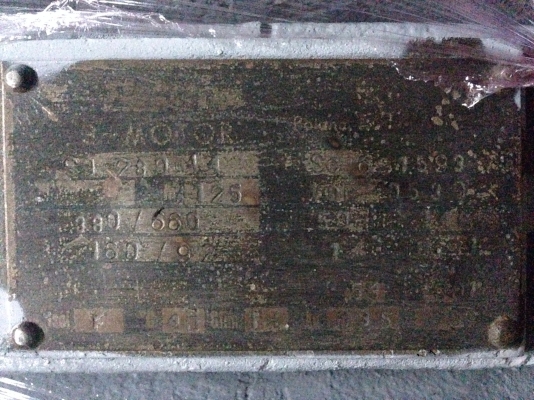 ขายมอเตอร์ Elektrim 125 HP. 1450RPM. 380/660V made in Poland สภาพดีเดิมๆ(ทำสีใหม่) วิ่งนิ่ม พร้อมใช้งาน ขายมอเตอร์ Elektrim 125 HP. 1450RPM. 380/660V made in Poland สภาพดีเดิมๆ(ทำสีใหม่) วิ่งนิ่ม พร้อมใช้งาน