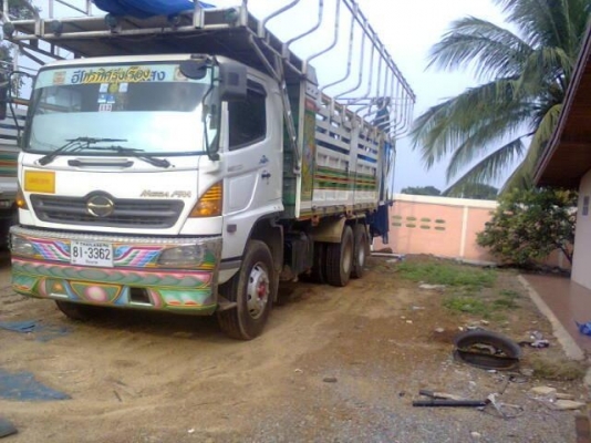 ขาย HINO MEGA 320 แรง 2 เพลา ดั๊ม กระบะเหล็ก รถปี 47