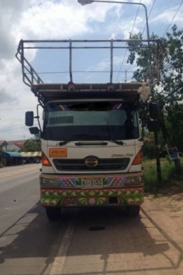 ขาย HINO MEGA 320 แรง 2 เพลา ดั๊ม กระบะเหล็ก รถปี 47