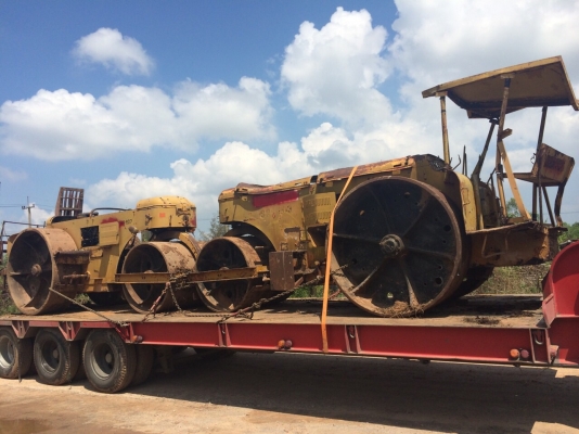 ต้องการขายด่วนรถบด3ล้อเหล็กSAKAI KD7610 ตรวจเช็คพร้อมใช้ทำสี