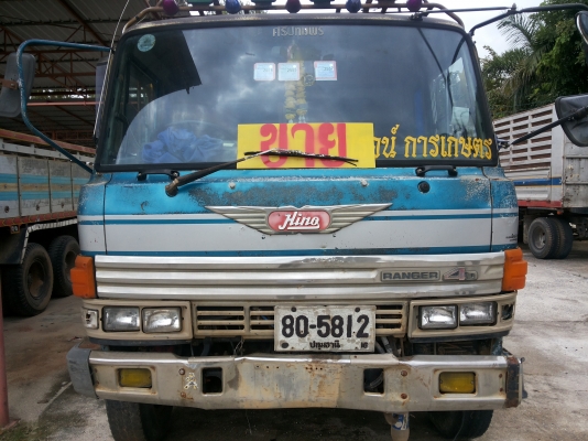 ขายด่วน 10 ล้อ HINO FM187LA พร้อมใช้งาน