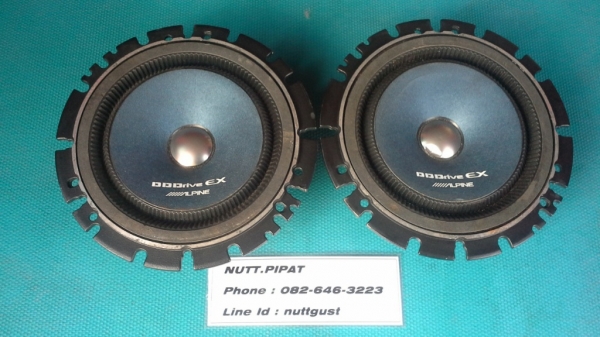 Alpine 6" DDC165E 160W แกนเดียวเสียงกลาง