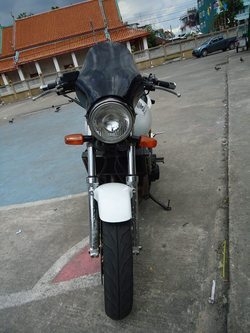 ขาย CB400 ปี98 สีขามมุก มีอินวอย รีบขายใช้เงินด่วน