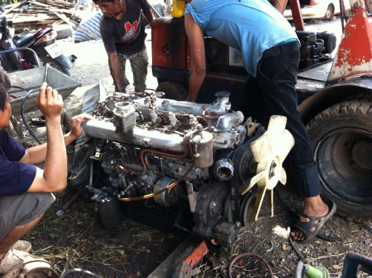 เครื่อง 6BD1 เครื่องติดแรงดี