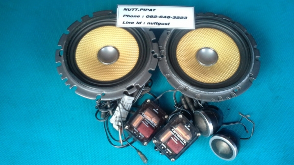 Pioneer ชุดลำโพงแยกชิ้น เสียงกลางพร้อมทวิสเตอร์ มือสองญี่ปุ่น สวยๆเสียงดี