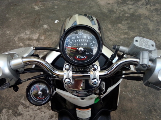 Fino ลายPS สีขาว-ดำ รถปี56 สวยเดิมๆ เครื่องแน่นๆ ราคาถูกๆครับ