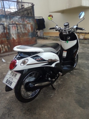 Fino ลายPS สีขาว-ดำ รถปี56 สวยเดิมๆ เครื่องแน่นๆ ราคาถูกๆครับ