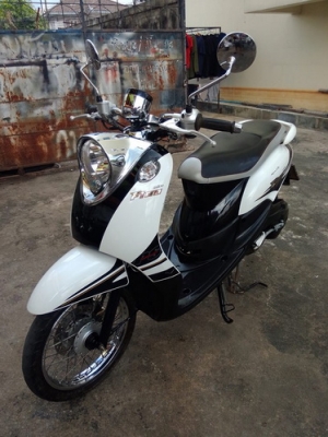 Fino ลายPS สีขาว-ดำ รถปี56 สวยเดิมๆ เครื่องแน่นๆ ราคาถูกๆครับ