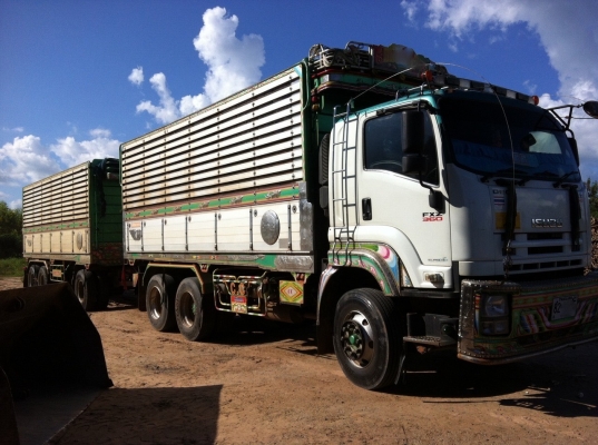 ขายดาว์นรถพ่วง ISUZU 360  ปลายปี 53 เบรคแห้ง กระบะดัมพ์มิเนียมอู่โชคชัย