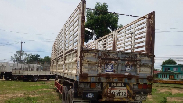ขายหางพ่วงอู่พนัสไม่ดัมพ์ ยาว 12.30 เมตร 2 เพลา ปี 48 ทะเบียนพร้อม