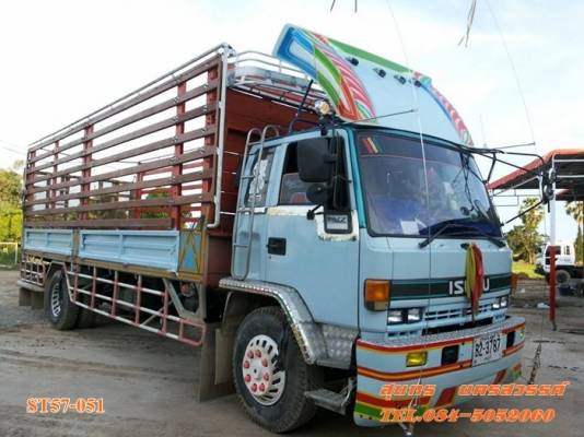 ขายด่วน รถบรรทุก 6 ล้อ ISUZU ROCKY FTR 165 แรง ช่วงยาว 7.20M สภาพสวย พร้อมใช้งาน ราคาสุดคุ้ม