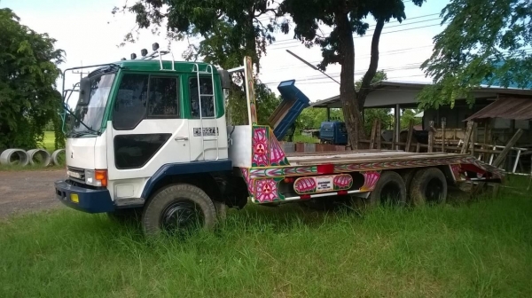ขายเทนเลอร์ 10 ล้อ 2 เพลา ไอ้หลง MA เครื่อง 6D16 195 แรงม้า คัสซีสวย หางแข็งแรง ทะเบียนพร้อมโอน