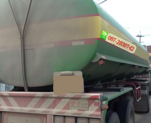 ขายรถพ่วงบรรทุกนํ้ามันพืช แม่-ลูก (3คาน) ISUZU 360 แรงม้า