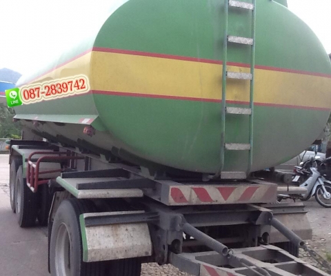 ขายรถพ่วงบรรทุกนํ้ามันพืช แม่-ลูก (3คาน) ISUZU 360 แรงม้า