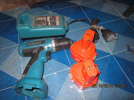 ไขควงไร้สาย MAKITA (แท้) ใช้งานปกติ + ไขควงไร้สาย แบ็ตฯเสื่อม