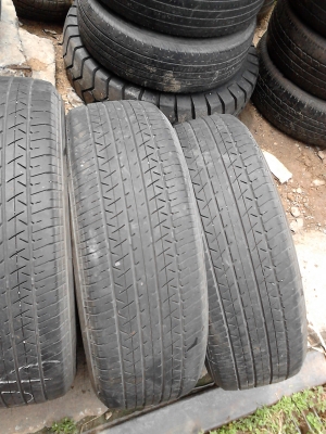 215/60R16 BRIDGESTONE TURANZA  ER33 ปี2011  MADE IN THAILAND ชุด 4 เส้น  TEL.081-427-3941