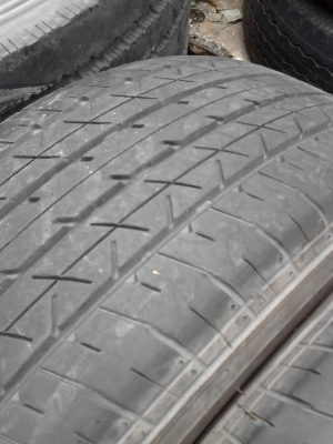 215/60R16 BRIDGESTONE TURANZA  ER33 ปี2011  MADE IN THAILAND ชุด 4 เส้น  TEL.081-427-3941