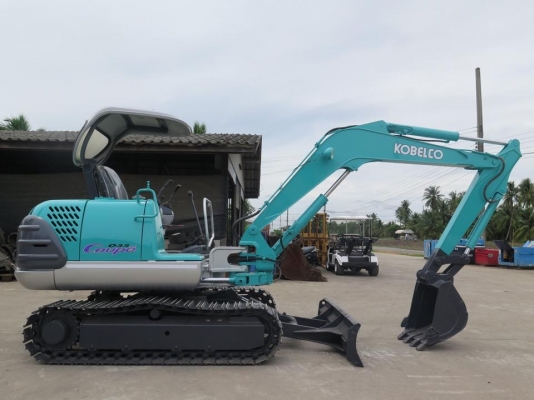 รถขุด แบคโฮล KOBELCO SK035 ทำสีใหม่ มือสองญี่ปุ่น นำเข้าเอง ยังไม่เคยใช้งานในไทย