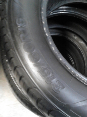 215/60R16 Firestone TZ700 ชุด 4 เส้น สวยมาก ดอกยางหนาเสมอ ปี2012 ( 4412 ) ชุด 4 เส้น  TEL.081-427-3941