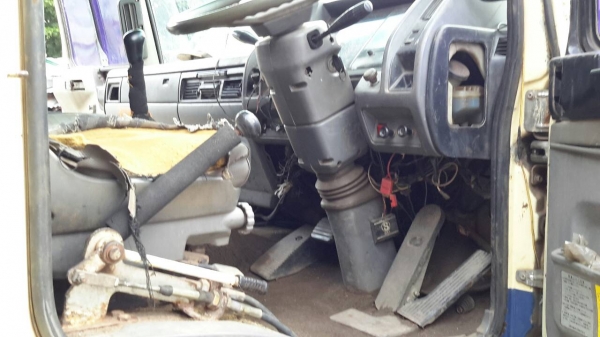 NISSAN หัวไฮเทค เครื่อง HO7D สองเพลาดั้มพ์