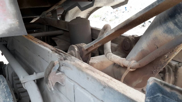 NISSAN หัวไฮเทค เครื่อง HO7D สองเพลาดั้มพ์