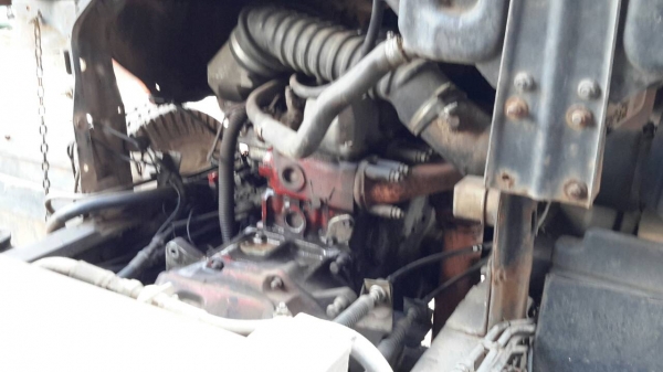 NISSAN หัวไฮเทค เครื่อง HO7D สองเพลาดั้มพ์