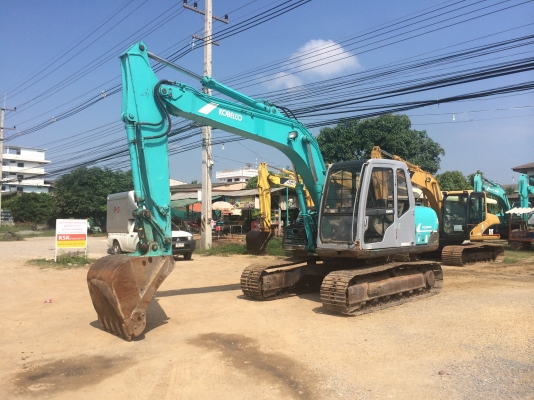 รถแบคโฮเก่าญี่ปุ่น Kobelco SK120-3 มาร์คไฟว์ซุปเปอร์ พร้อมไลน์หัวเจาะ