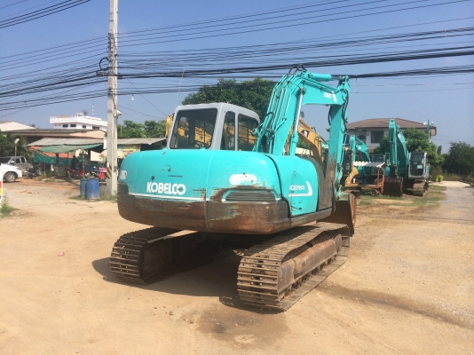 รถแบคโฮเก่าญี่ปุ่น Kobelco SK120-3 มาร์คไฟว์ซุปเปอร์ พร้อมไลน์หัวเจาะ
