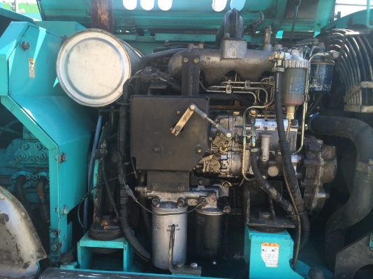 รถแบคโฮเก่าญี่ปุ่น Kobelco SK120-3 มาร์คไฟว์ซุปเปอร์ พร้อมไลน์หัวเจาะ