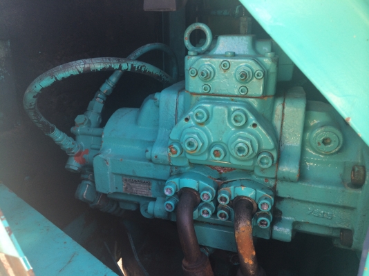 รถแบคโฮเก่าญี่ปุ่น Kobelco SK120-3 มาร์คไฟว์ซุปเปอร์ พร้อมไลน์หัวเจาะ