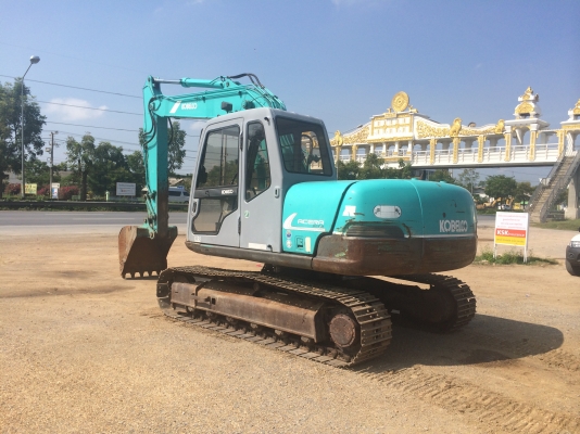 รถแบคโฮเก่าญี่ปุ่น Kobelco SK120-3 มาร์คไฟว์ซุปเปอร์ พร้อมไลน์หัวเจาะ