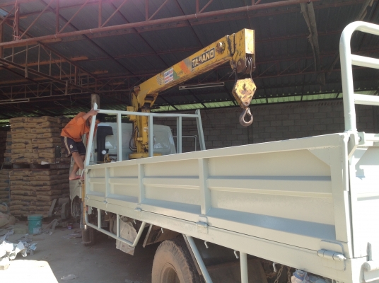 ขาย สด-ผ่อน  หกล้อ ติดเครน  3 ton TADANO117 HP